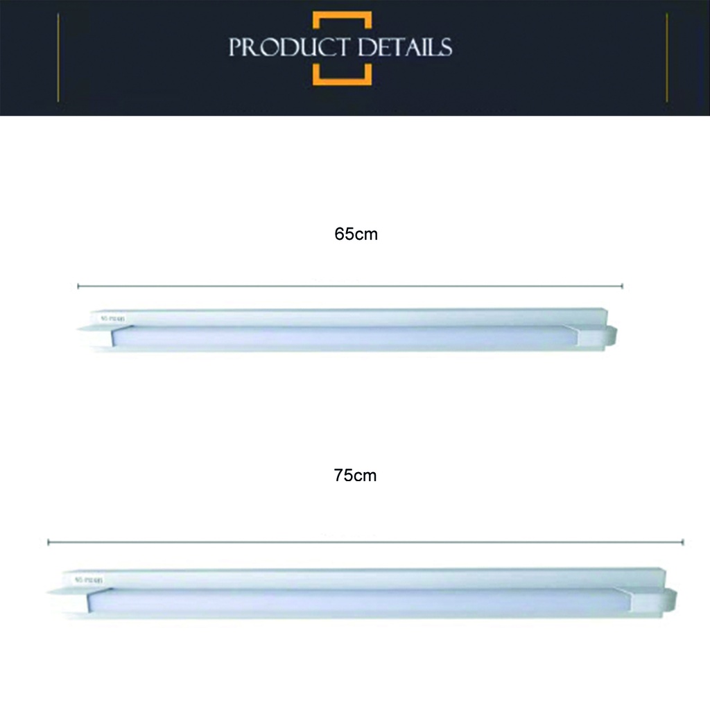 Luminaria de pared LED barra 75 cm Blanco