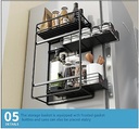 Organizador cocina Magnetico 3 niveles Negro