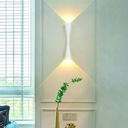 Luminaria Aplique de pared Grande Blanco