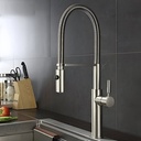 Monocomando de cocina Verona Silver Brush