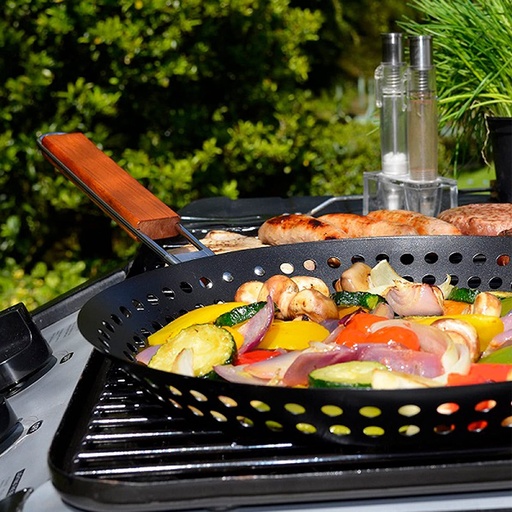 [DT2227] Sarten grillador de vegetales 
mariscos para Parrillas