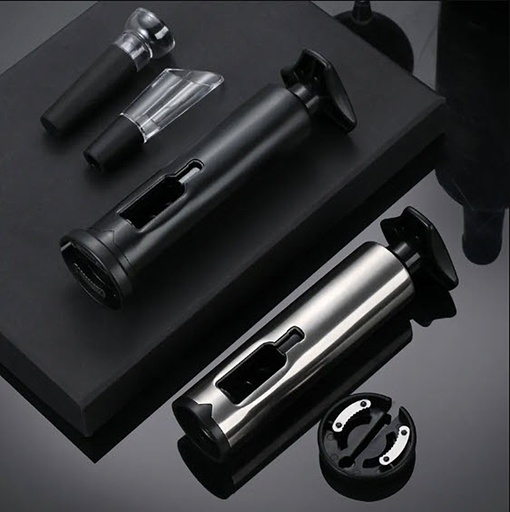 [DT2201A] Sacacorchos con accesorios Plateado