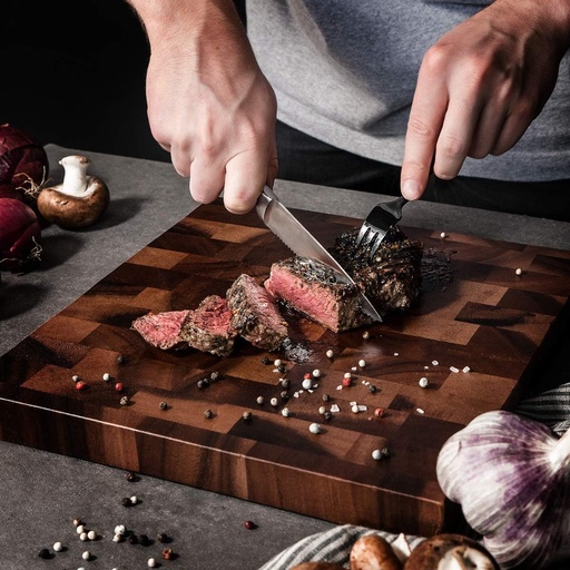 [DT2305B] Cuchillo para carne Acero Alemán Set x6